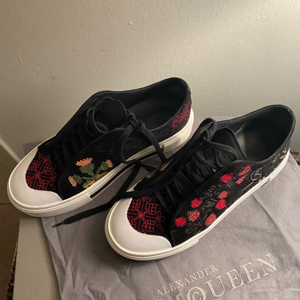 alexander mcqueen platform sneakers